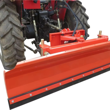 A asa lateral do trator arado de neve para remoção de neve e gelo