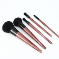 Brown Simulated Marble Handle Professional Makeup Brushes