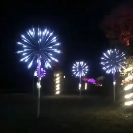 LED Wedding Fireworks Lights for Outdoor Landscape - Simulated Fireworks Tree Lights for Garden, Park, Christmas, and Street Decoration