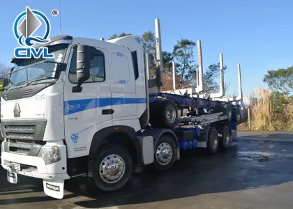 Howo Log Transportation Wood Transportation Truck