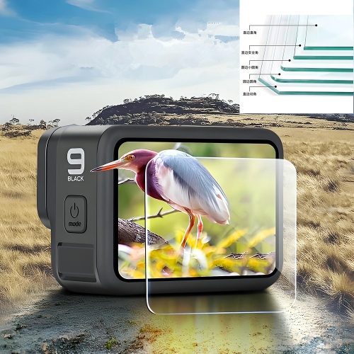 Protetor de vidro temperado com segurança de segurança para lente da câmera