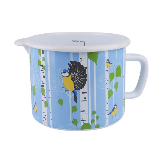 Blank DIY Design Cup 18oz Coated Fine Enamel Cup