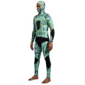 바다 피부 후드 두 조각 하이 허리 바지 wetsuits