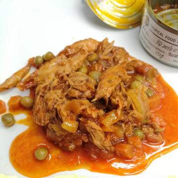 Salad Tuna Di Kantung Dengan Sayuran