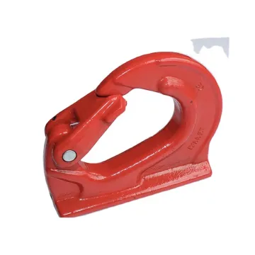 High Quality Powder Coated G80 Weld On Hook For Lifting And Connecting