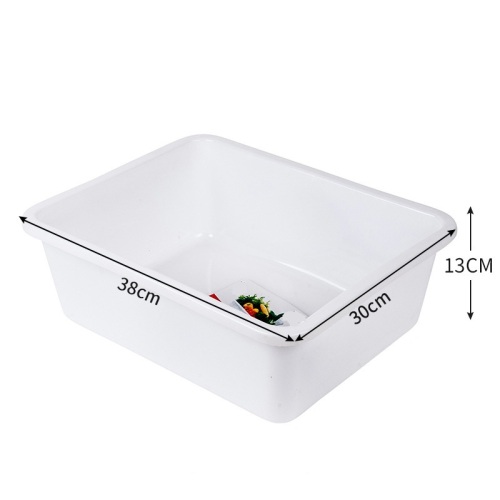 PE material plastic restaurant square box
