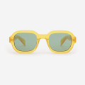 Pantos ellipsed Acetate Unisex Sunglasses