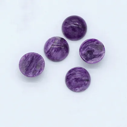 Top Quality Charoite Stone Mix Shape Cabochons