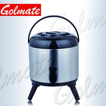Stainless steel aluminum foam isolation insulated vacuum water jug, water jar, coffee jug, seal jars 3L,3.8L,6L,8L,9,5L