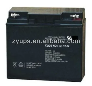 12V GEL UPS Battery 12v 22AH
