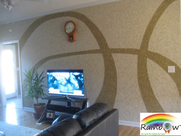 Interior Wall Decoration Materials Beautiful and Delicate-Rainbow Wallcovering