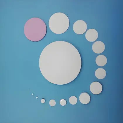 95%Alumina Disc For Ultrasonic Piezoelectric Ceramic Disc