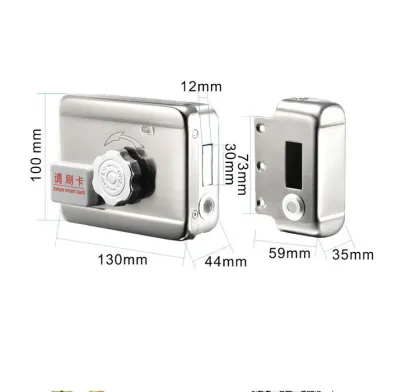 Outdoor RFID Access Control Gate Lock for Residential Buildings: Smart Security Solution