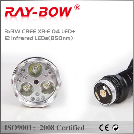 9W Night vision camera led dental torch