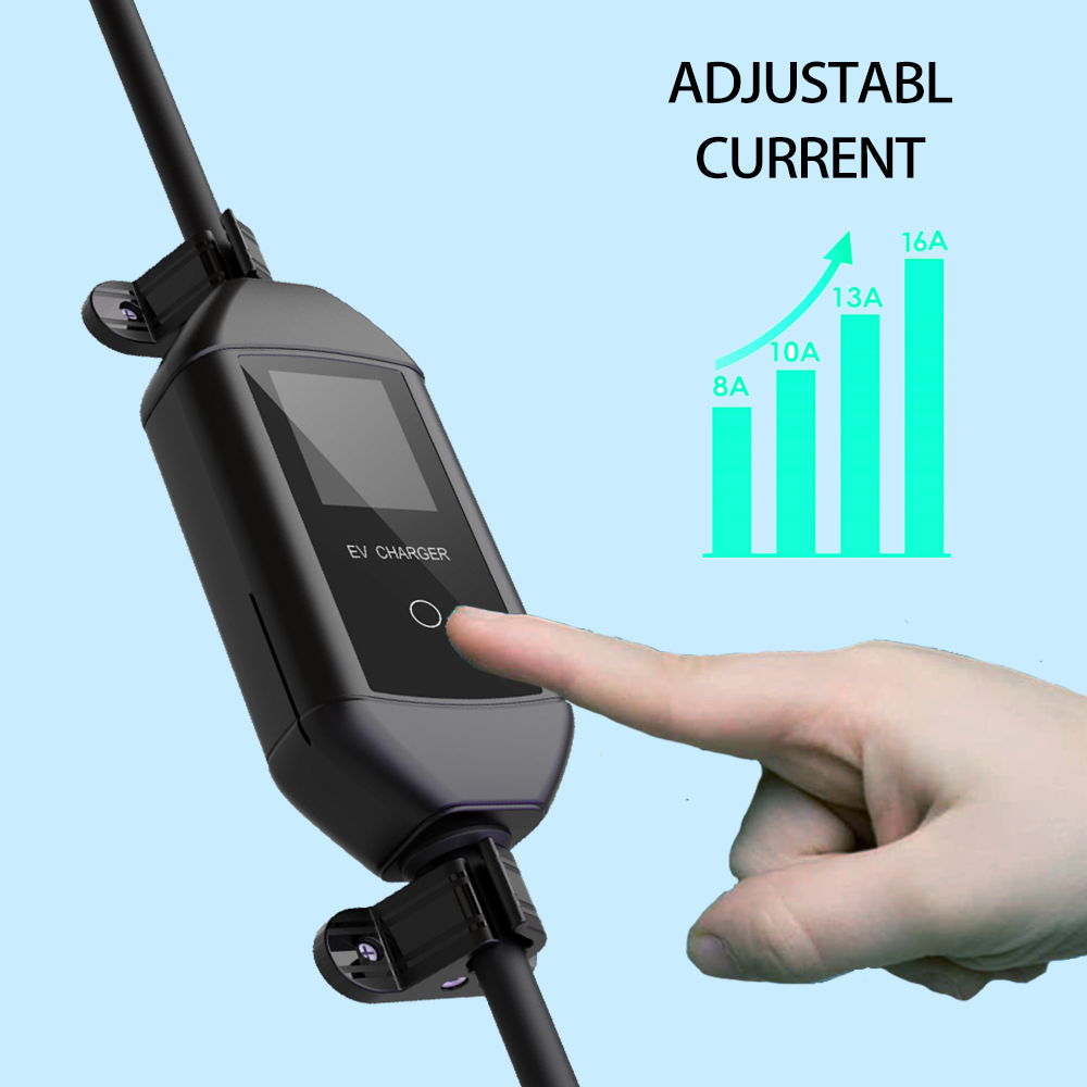 Eu European Ac Portable Ev Charger