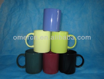 11oz glazed ceramic mug, glazed ceramic coffee mug