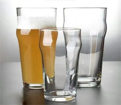 SNW Wholesale Libbey Smooth Glass Mugs for Iced Tea, Juice, Coffee, Cola, Soda, and Beer