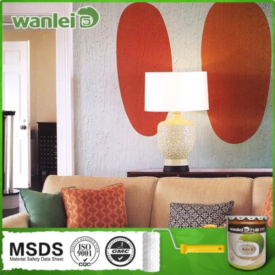 High texture, rich colors decorative textured wall coatings