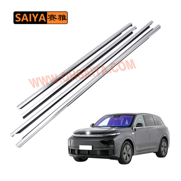 Front Left and Right Chrome Window Weatherstrip for Ideal L7 Car Door Auto Parts