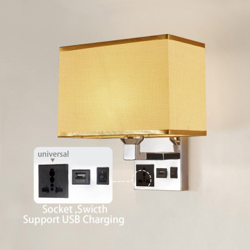 USB Hotel Lighting LED Wall Sconce Light