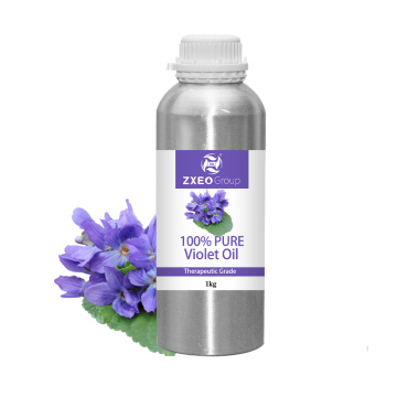 Óleo essencial violeta de fabricação poderosa para tratamento capilar e aromaterapia