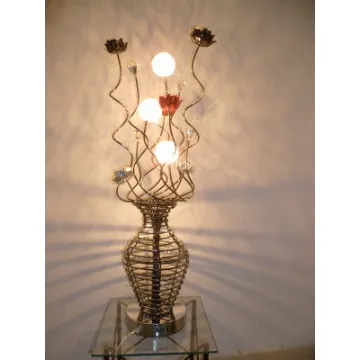 Home deco table lamps/aluminum Table Lamp