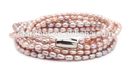 Good quality pearl beaded bracelet new design bracelet