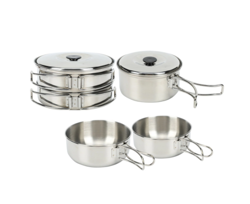 Conjunto de cozinha de acampamento para casais