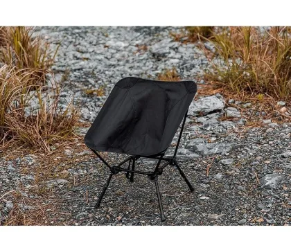Portable Lightweight Camp Chairs Camping Aluminum Reclining Chair Camping Moon Chair