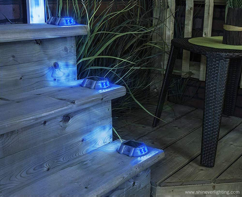 Solar Led Deck Lights Outdoor Waterproof Deck Lighting