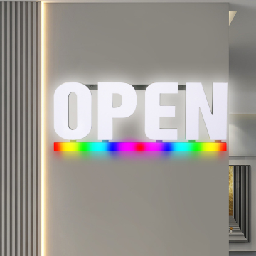 Chinese Custom LED Indoor/Outdoor Illuminated Signs