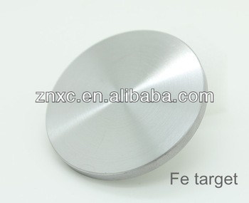 High Purity Fe target 99.99% for Sputtering