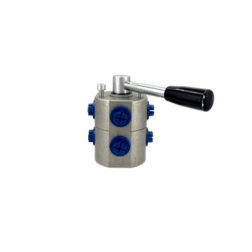 Hydraulic 6 Way Steel Diverter Valve, Bandari za BSP, DF 6 Vie Acciaio, 3/8 &quot;