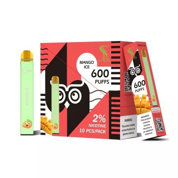 Orijinal Subiss QBAR 600 Puf Tek Kullanılabilir Vape Kalem