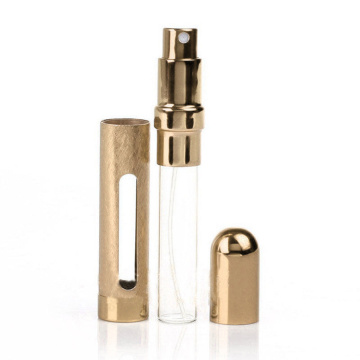 multicolorful Pink /gold Portable Travel Pocket Perfume Container Aftershave Atomiser Bottle Refillable Spray empty Bottles 12ML