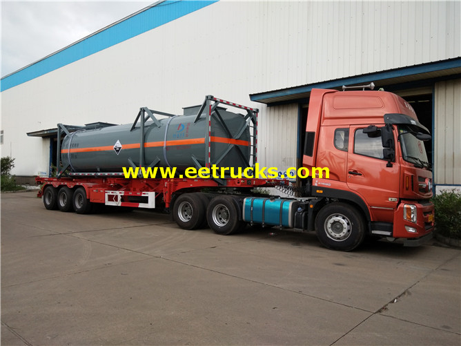 30000L 30feet Sodium Hypochlorite Tanker Containers