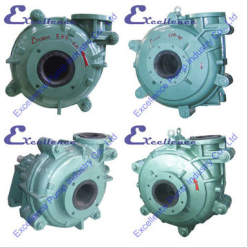 Abrasion resistant industrial rubber lined slurry pump