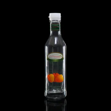 food grade cylinder empty glass bottles chilli sauce bottle 265ml