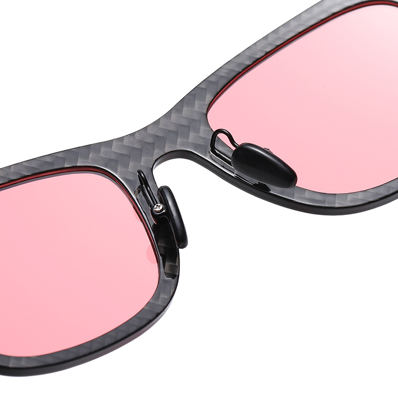 Retro Polarized Shades Carbon Fibre Sunglasses