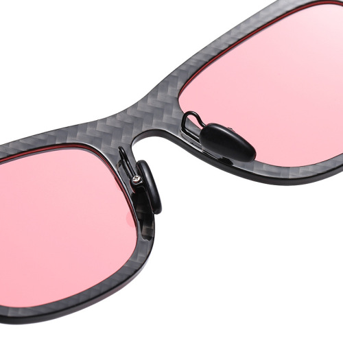 China Retro Polarized Shades Carbon Fibre Sunglasses Supplier