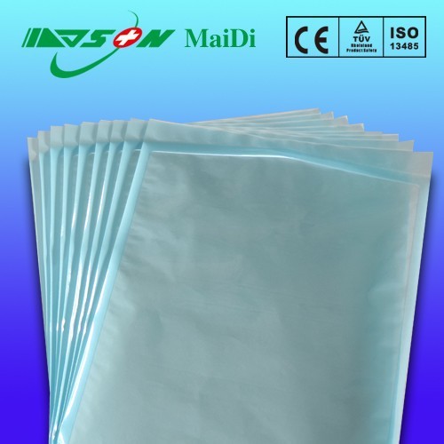 Medical syringe paper plastic pack pouch