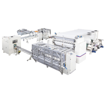 Máquina de fabricación de cajas de tejido automáticas para líneas de producción de fábrica