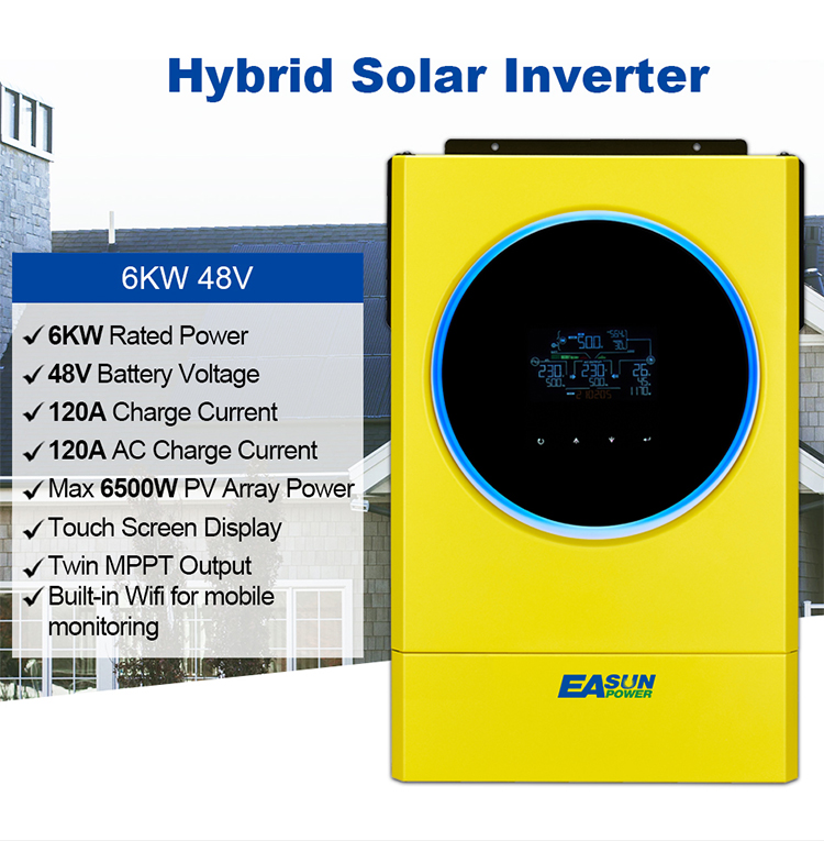 6KW Infinisolar V Twin Hybrid Grid Tie System