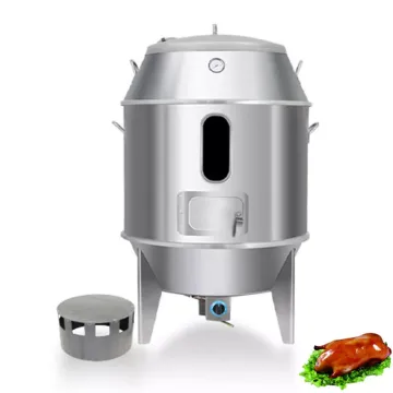 Professional Stainless Steel Gas/Charcoal Duck Roaster Oven: 80/90/100cm Vertical Models