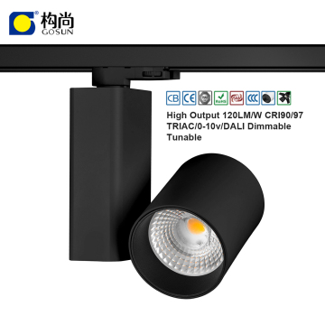 Factory Price CE/RoHS/CB/SAA Certified Aluminum Housing Cob LED Track Light (20W/32W/42W/52W)