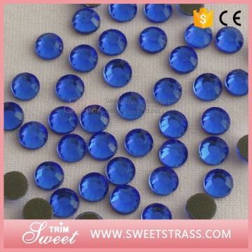 SS16 sapphire korea A grade non sew-on rhinestones on sale for dresses