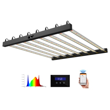 Smart Controller Vertical Hydroponics LED Grow Light 1000W Full Spectrum Red and White for Indoor Plants
