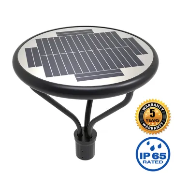 Solar led post top light fixture 50W