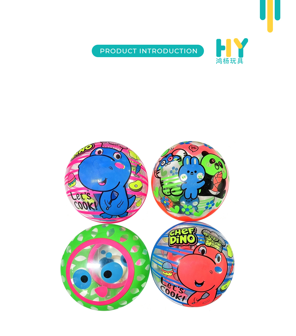 Transparent Full Print Ball