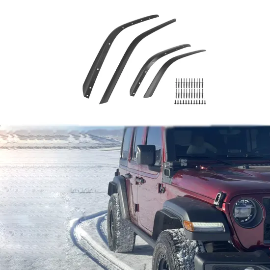 Maiker Extension Fender Trim for Jeep Wrangler JL - Mud Guard Fender Flare Accessory